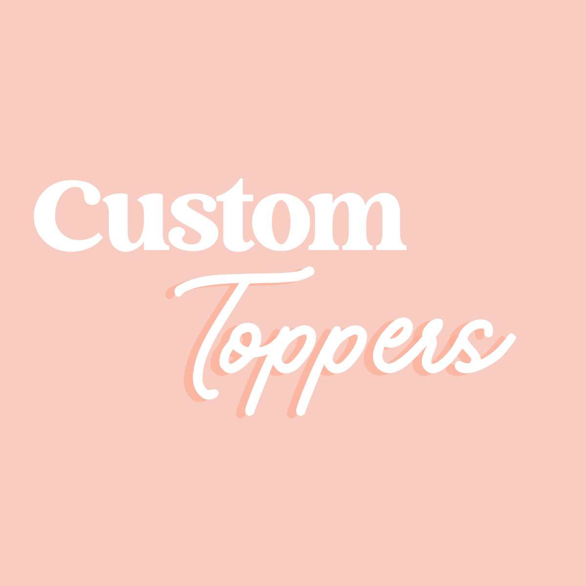 Custom Cake Topper