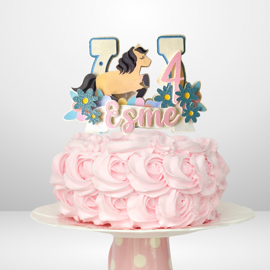 Pony Cake Topper