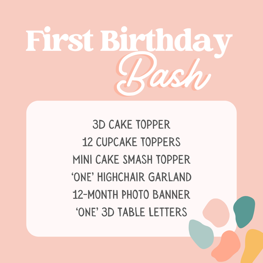 First Birthday Bash Party Package