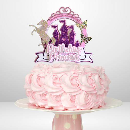 Princess Unicorn Cake Topper